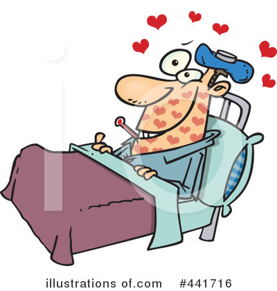 Royalty-Free (RF) In Love Clipart Illustration by toonaday - Stock Sample #441716