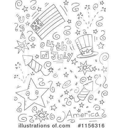 Royalty-Free (RF) Independence Day Clipart Illustration by Cory Thoman - Stock Sample #1156316