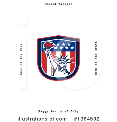 Royalty-Free (RF) Independence Day Clipart Illustration by patrimonio - Stock Sample #1364592