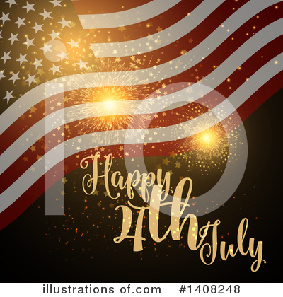Independence Day Clipart #1408248 by KJ Pargeter
