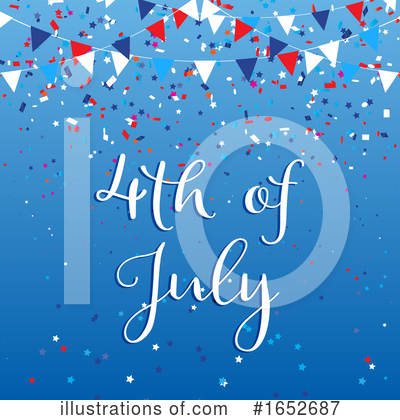 Royalty-Free (RF) Independence Day Clipart Illustration by KJ Pargeter - Stock Sample #1652687