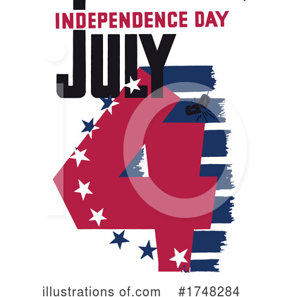 Royalty-Free (RF) Independence Day Clipart Illustration by JVPD - Stock Sample #1748284