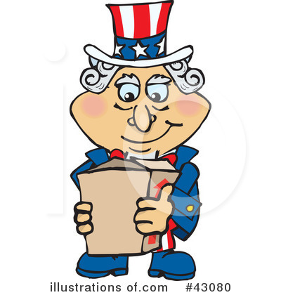 Royalty-Free (RF) Independence Day Clipart Illustration by Dennis Holmes Designs - Stock Sample #43080