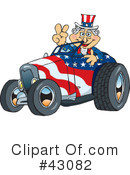 Independence Day Clipart #43082 by Dennis Holmes Designs