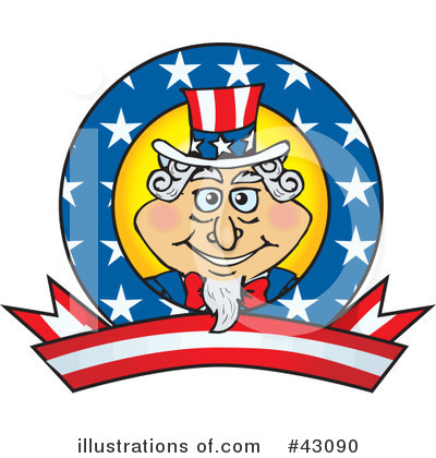 Uncle Sam Clipart #43090 by Dennis Holmes Designs