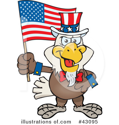 Independence Day Clipart #43095 by Dennis Holmes Designs
