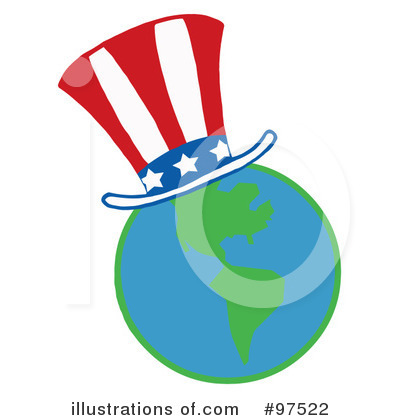 Royalty-Free (RF) Independence Day Clipart Illustration by Hit Toon - Stock Sample #97522