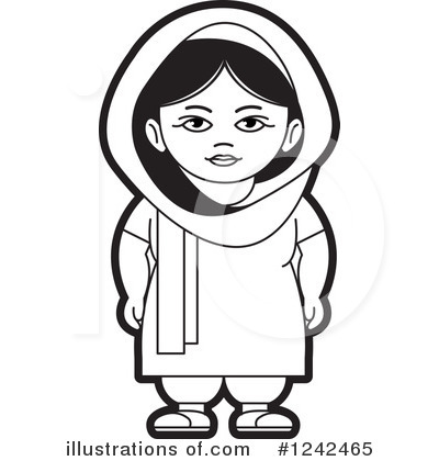 Royalty-Free (RF) Indian Clipart Illustration by Lal Perera - Stock Sample #1242465