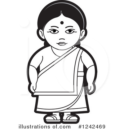 Royalty-Free (RF) Indian Clipart Illustration by Lal Perera - Stock Sample #1242469