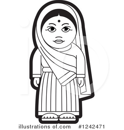 Royalty-Free (RF) Indian Clipart Illustration by Lal Perera - Stock Sample #1242471