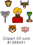 Indian Clipart #1388491 by Vector Tradition SM