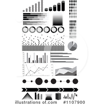 Pie Chart Clipart #1107900 by Andrei Marincas