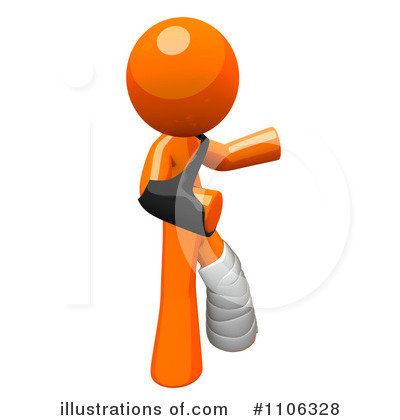 Royalty-Free (RF) Injury Clipart Illustration by Leo Blanchette - Stock Sample #1106328