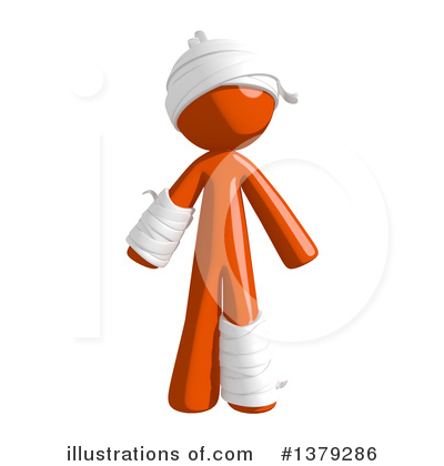 Injury Clipart #1379286 by Leo Blanchette