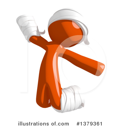 Injured Clipart #1379361 by Leo Blanchette