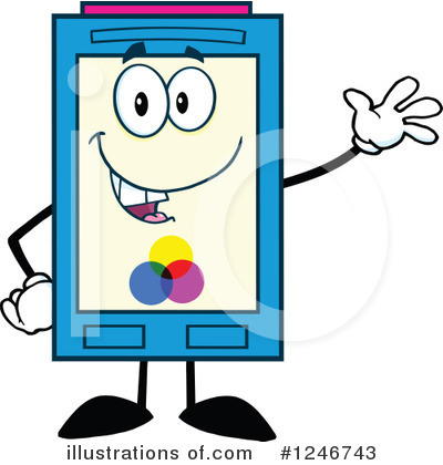 Ink Cartridge Clipart #1246743 by Hit Toon
