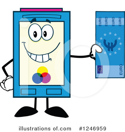 Ink Cartridge Clipart #1246959 by Hit Toon