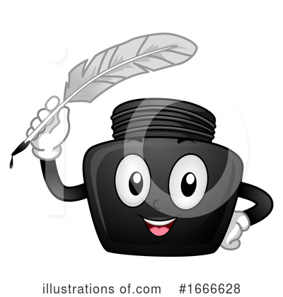 Royalty-Free (RF) Ink Clipart Illustration by BNP Design Studio - Stock Sample #1666628