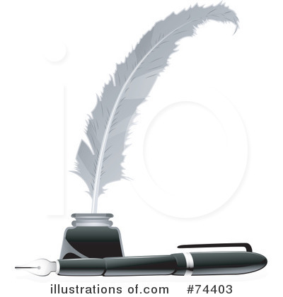 Quill Clipart #74403 by BNP Design Studio