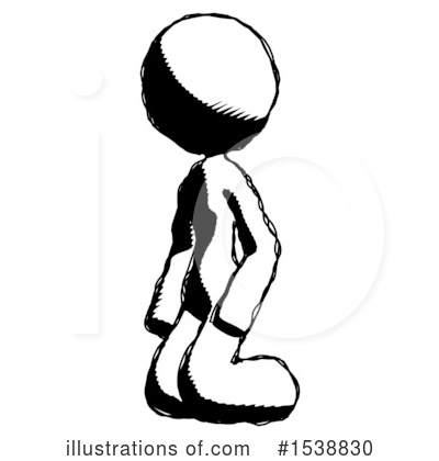 Royalty-Free (RF) Ink Design Mascot Clipart Illustration by Leo Blanchette - Stock Sample #1538830