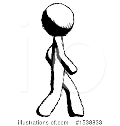 Royalty-Free (RF) Ink Design Mascot Clipart Illustration by Leo Blanchette - Stock Sample #1538833