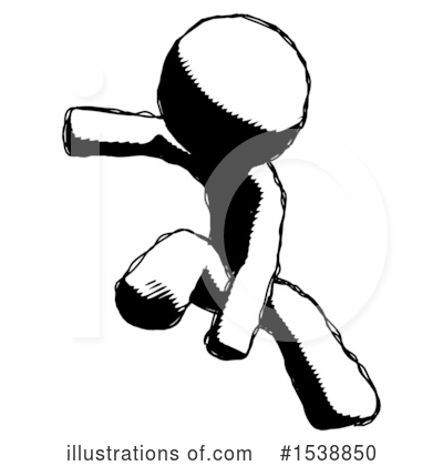 Royalty-Free (RF) Ink Design Mascot Clipart Illustration by Leo Blanchette - Stock Sample #1538850