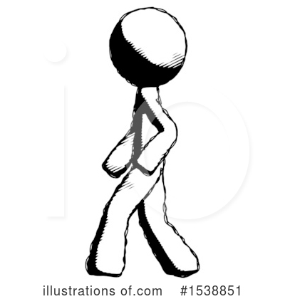 Royalty-Free (RF) Ink Design Mascot Clipart Illustration by Leo Blanchette - Stock Sample #1538851
