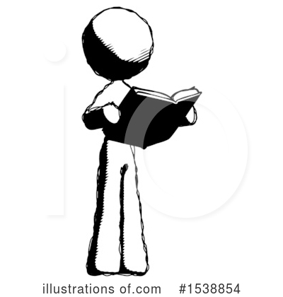Royalty-Free (RF) Ink Design Mascot Clipart Illustration by Leo Blanchette - Stock Sample #1538854