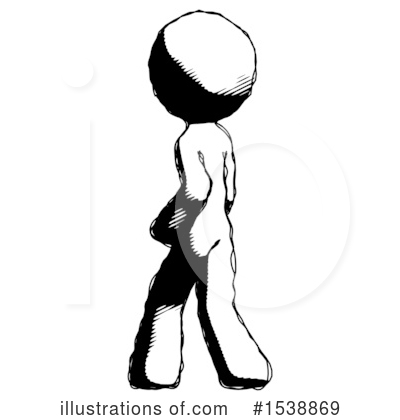 Royalty-Free (RF) Ink Design Mascot Clipart Illustration by Leo Blanchette - Stock Sample #1538869