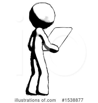 Royalty-Free (RF) Ink Design Mascot Clipart Illustration by Leo Blanchette - Stock Sample #1538877