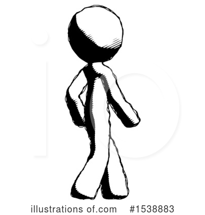 Royalty-Free (RF) Ink Design Mascot Clipart Illustration by Leo Blanchette - Stock Sample #1538883