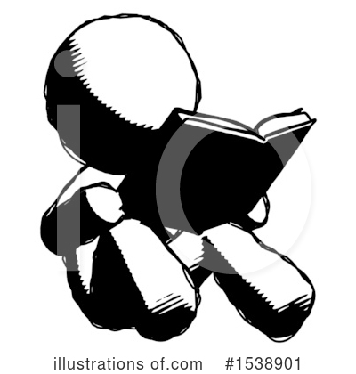 Royalty-Free (RF) Ink Design Mascot Clipart Illustration by Leo Blanchette - Stock Sample #1538901