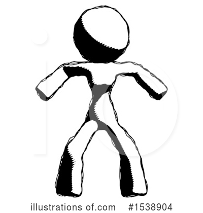 Royalty-Free (RF) Ink Design Mascot Clipart Illustration by Leo Blanchette - Stock Sample #1538904
