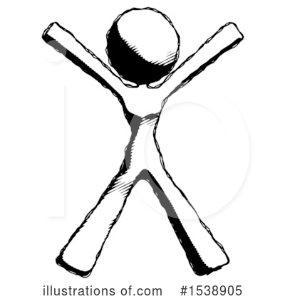 Royalty-Free (RF) Ink Design Mascot Clipart Illustration by Leo Blanchette - Stock Sample #1538905