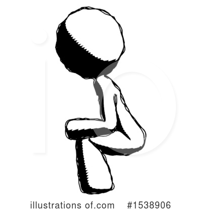 Royalty-Free (RF) Ink Design Mascot Clipart Illustration by Leo Blanchette - Stock Sample #1538906
