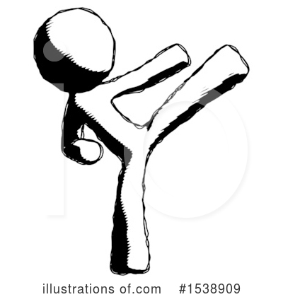 Royalty-Free (RF) Ink Design Mascot Clipart Illustration by Leo Blanchette - Stock Sample #1538909