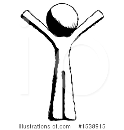 Royalty-Free (RF) Ink Design Mascot Clipart Illustration by Leo Blanchette - Stock Sample #1538915