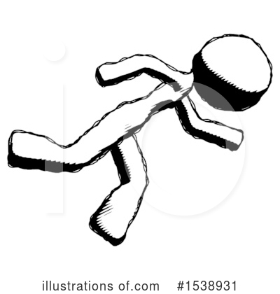 Royalty-Free (RF) Ink Design Mascot Clipart Illustration by Leo Blanchette - Stock Sample #1538931