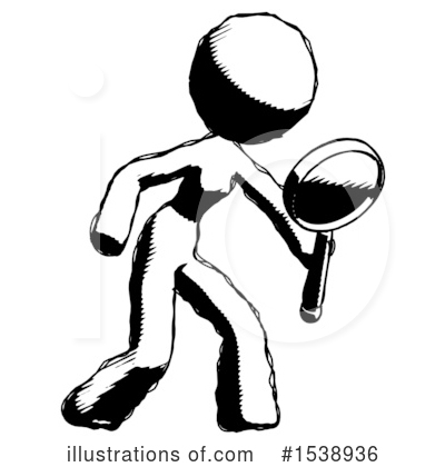 Royalty-Free (RF) Ink Design Mascot Clipart Illustration by Leo Blanchette - Stock Sample #1538936