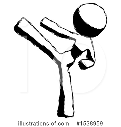 Royalty-Free (RF) Ink Design Mascot Clipart Illustration by Leo Blanchette - Stock Sample #1538959