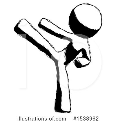 Royalty-Free (RF) Ink Design Mascot Clipart Illustration by Leo Blanchette - Stock Sample #1538962