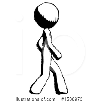 Royalty-Free (RF) Ink Design Mascot Clipart Illustration by Leo Blanchette - Stock Sample #1538973