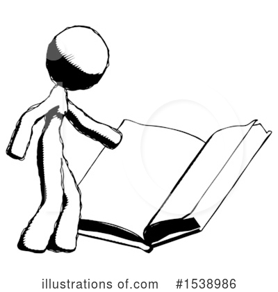 Royalty-Free (RF) Ink Design Mascot Clipart Illustration by Leo Blanchette - Stock Sample #1538986