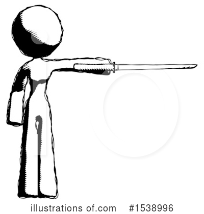 Royalty-Free (RF) Ink Design Mascot Clipart Illustration by Leo Blanchette - Stock Sample #1538996