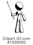 Ink Design Mascot Clipart #1539000 by Leo Blanchette