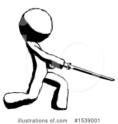 Royalty-Free (RF) Ink Design Mascot Clipart Illustration by Leo Blanchette - Stock Sample #1539001