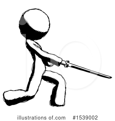 Royalty-Free (RF) Ink Design Mascot Clipart Illustration by Leo Blanchette - Stock Sample #1539002