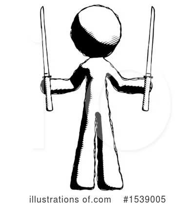 Royalty-Free (RF) Ink Design Mascot Clipart Illustration by Leo Blanchette - Stock Sample #1539005