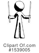 Ink Design Mascot Clipart #1539005 by Leo Blanchette