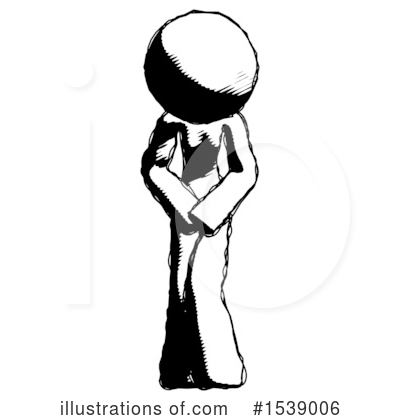 Royalty-Free (RF) Ink Design Mascot Clipart Illustration by Leo Blanchette - Stock Sample #1539006